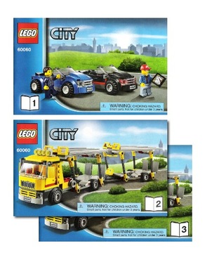 LEGO INSTRUKCJA - City Auto Transporter 60060 2014r.