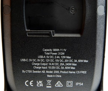 CTEK CS FREE 12 В 20 А 40–462 CTEK mxs5.0 MXS 5.0