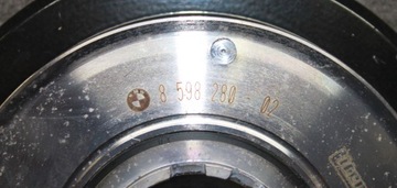 BMW G20 G22 G30 G11 G15 G01 G05 G07 3.0D 4.0D B57 KOLO ŘEMENICE TLUMIČ VIBRACÍ