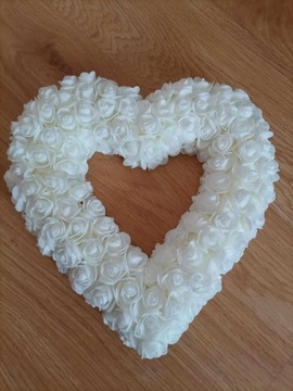 Serca ślubne, dekoracje, ozdoby weselne, okolicznościowe, zaręczyny