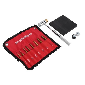 Набор латунных штампов Пористая структура Съемные наконечники 8 E2