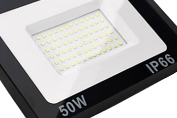 ГАЛОГЕННЫЙ ОТРАЖАТЕЛЬ, СВЕТОДИОДНЫЙ ПРОЖЕКТОР IP65, ДЕТЕКТОР 50ВТ