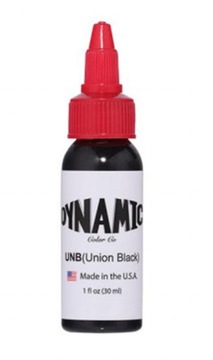 DYNAMIC UNION BLACK 30 ML TUSZ FARBA TATUAŻ REACH