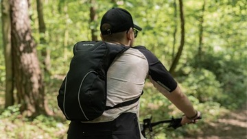Рюкзак для бега, мужской женский спортивный велорюкзак, черный ZAGATTO