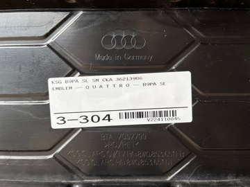 Решетка радиатора AUDI A4 B9 Lift S Line