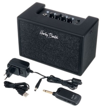 Bezprzewodowy combo wzmacniacz gitarowy 3W AirBorne Go Bluetooth AUX