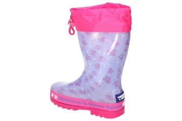 AMERICAN CLUB KAL25 ВОДОНЕПРОНИЦАЕМЫЕ РЕЗИНОВЫЕ БОТИНКИ ДЛЯ ДЕТЕЙ СОБАКЫ ФИОЛЕТОВЫЙ 30