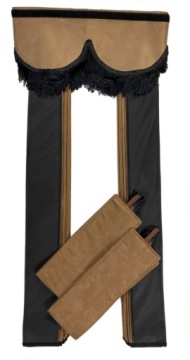 ПЛИССИРОВАННЫЕ ШТОРЫ TIR SCANIA S С 2017 ГОДА