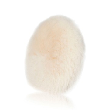 Futro Polerskie Naturalne na Rzep do Polerowania 125mm ABW