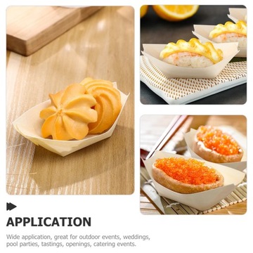 120 szt. Miski deserowe Jednorazowe Sushi w k