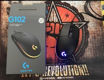 GAMINGOWA MYSZ LOGITECH G102 LIGHTSYNC 8000DPI