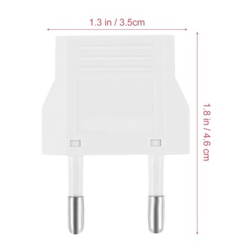 EUROPEJSKI ADAPTER WTYCZKI 6A ADAPTER WTYCZKI PODRÓŻNEJ NA ŚCIANIE