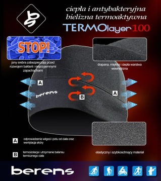 ТЕПЛАЯ ТЕРМОАКТИВНАЯ ШАПКА BERENS TL100