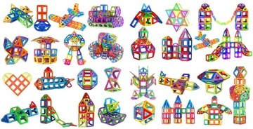 НАБОР МАГНИТНЫХ НЕОДИМОВЫХ БЛОКОВ 112 шт.