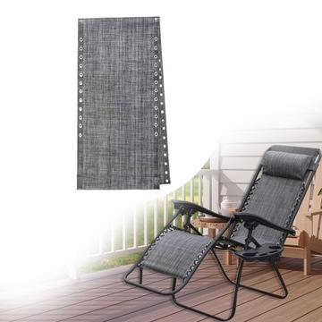 Tkanina na krzesło wypoczynkowe o wymiarach 62,99 cala x 16,93 cala Wymienne rozkładane siedzisko fotela