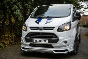 TRANSIT TOURNEO CUSTOM 2012-2018 ПЕРЕДНИЙ СПЛИТТЕР СПОЙЛЕР ПЛАСТИК