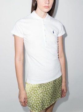 T-shirt damski dekolt Polo Ralph Lauren rozmiar XL