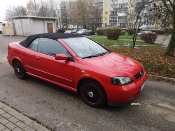 Opel Astra G Cabrio 1.6 16V 101KM 2001 Opel Astra Opel Astra G Cabrio Stan Kolekcjonerski Zamiana 1.6 Benzyna, zdjęcie 18