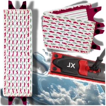 WKŁAD ZAMIENNIK ZAPAS DO MOPA VILEDA PŁASKI ULTRA MAX ULTRAMAX XL 42CM