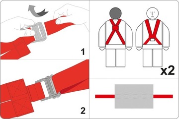 РЕМЕНЬ ДЛЯ ПЕРЕВОЗКИ МЕБЕЛИ ТРАНСПОРТИРОВОЧНЫЙ ЖГУТ 3,7м