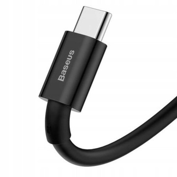 Кабель Baseus USB-A на USB-C, 66 Вт, 6 А, 2 м, шнур