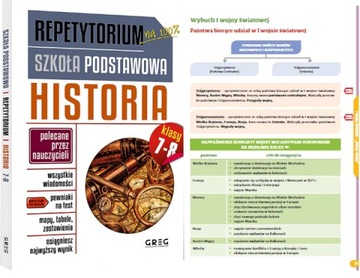 Repetytorium SP Historia klasa 7-8 GREG