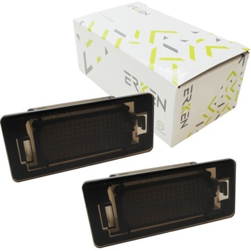Lampki LED dymione podświetlenie rejestracji BMW E90 E60 E70 X5 X6