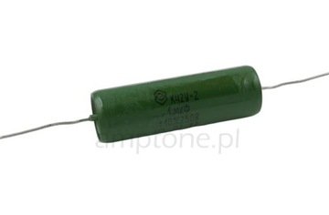 Kondensator olejowy PIO 1uF 250V - NOS (K40Y-2)