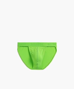 ATLANTIC SLIPY TANGA MĘSKIE MAJTKI MP1578 TANGO ZIELONE NEONOWE XXL