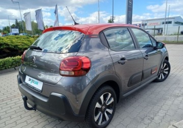 Citroen C3 III Hatchback Facelifting 1.2 PureTech 83KM 2022 Citroen C3 169 C3 SHINE 83 KM I wl. GWARANCJA FV 23 1.2 Benzyna, zdjęcie 5