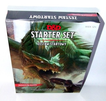 Dungeons Dragons STARTER ZESTAW STARTOWY [PL] NOWY