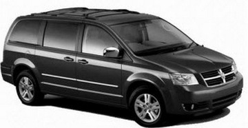 MŘÍŽKA CHLADIČŮ DODGE CARAVAN 2008-11 SXT