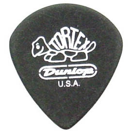 Dunlop 482R Tortex Pitch Black Jazz kostka