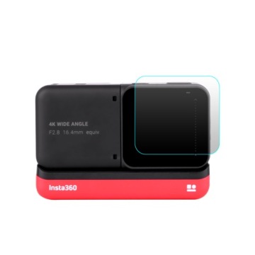 4 стеклянных крышки ЖК-экрана + объектив для Insta360 ONE R 4K