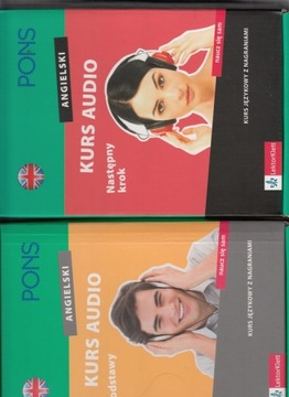 Pons Angielski Kurs audio podstawa + następny krok