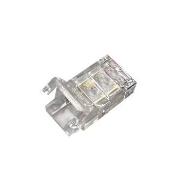 Прямой разъем для светодиодных лент COB 8 мм, прямой разъем, быстрая установка, кликабельный