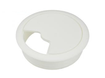 PRZEPUST KABLA PRZELOTKA ZAŚLEPKA FI 60 BIAŁY