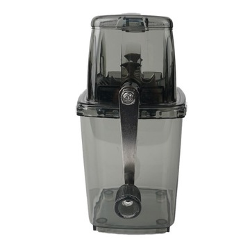 KRUSZARKA DO LODU TWORZYWO /STAL MANUALNA RĘCZNA -CZARNY