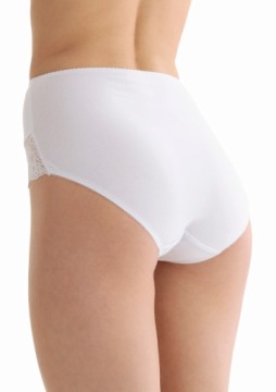 KEY LPF 111 Трусики-бикини Full Bikini 1 шт. белый М