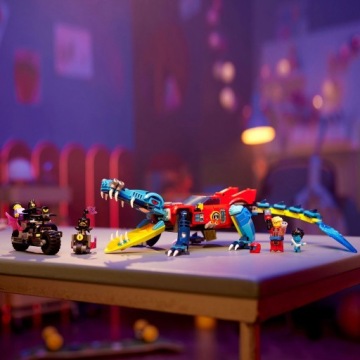 LEGO DREAMZZZ КРОКОДИЛЬНАЯ МАШИНКА СТРЕЛЯЮЩИЕ ДИСКИ 2 В 1 СУПЕР БЫСТРОЕ ВНЕДОРОЖЬЕ