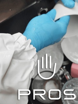 ЗАЩИТНЫЕ ВОДОНЕПРОНИЦАЕМЫЕ РУКАВА БЕЛЫЕ PROS МОДЕЛЬ 002