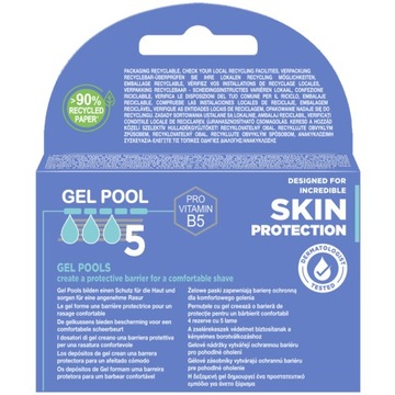 WILKINSON Hydro 5 Набор для бритья кожи, 9 картриджей + ручка