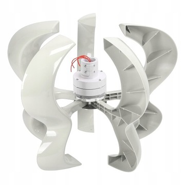 ELEKTROWNIA WIATROWA TURBINA 400W 12V 5 OSTRZY