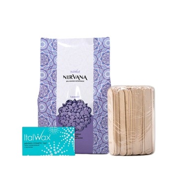 ITALWAX ZESTAW TWARDY WOSK DEPILACJA AROMA LAWNEDA