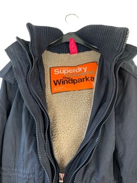 Kurtka damska parka r XL Superdry ciepła zimowa