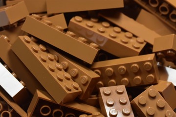 Lego medium nougat nugatowy klocek 2x6 2456 6szt