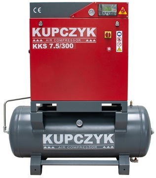Kompresor olejowy Kupczyk KKS 7,5/300 270 l 10 bar