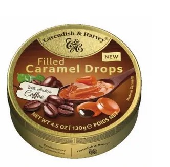 Landrynki Cavendish Caramel Caffee 130g