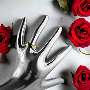 ЗОЛОТО-СЕРЕБРЯНЫЕ ОБРУЧАЛЬНЫЕ КОЛЬЦА С ЦИРКОНИЯМИ - НАБОР ДЛЯ ПАРЫ СТАЛЬНАЯ ПАРА КО8