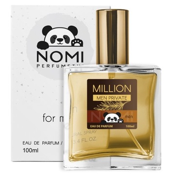 NOMI PERFUM MĘSKI PERFUMETKI MILLION PRIVATE 100ML